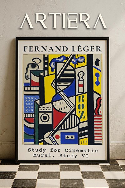 HİGUERA Fernand Leger 1881 - 1955 Μοντέρνος και Μοντέρνος Αφηρημένος Κουμπιστ...