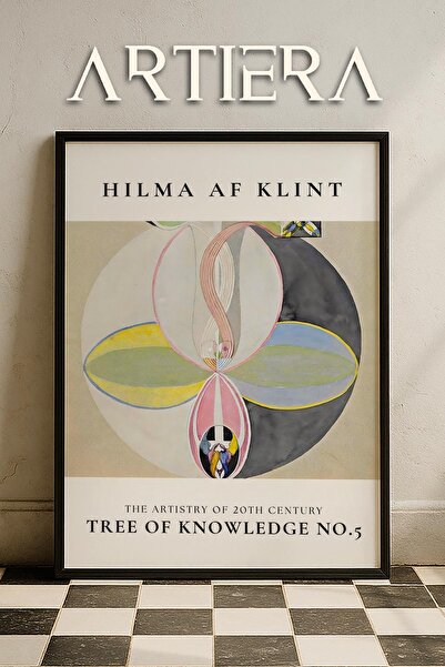 HİGUERA Hilma af Klint 1862-1944 Μοντέρνα Αφηρημένη Επιστημονική Τέχνη Πίνακα...