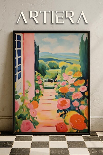 HİGUERA Henri Matisse (1869-1954) Εμπνευσμένη ελαιογραφία σε στυλ μοντέρνας φ...