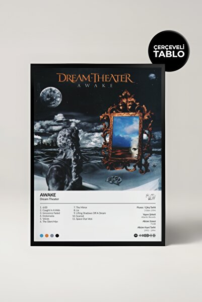 House Gorgeous Dream Theater Awake Album Design Poster Pictură pe Spotify