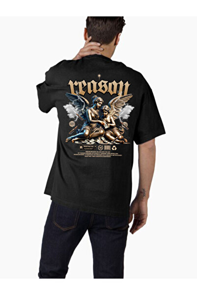 COMVİCHO تي شيرت كبير الحجم مطبوع بتصميم streetwear109 للجنسين