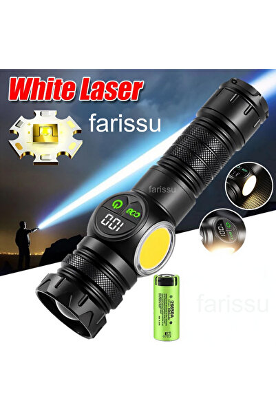 farissu OR-G280 Beyaz Lazer Taktik El Feneri – Üstün Aydınlatma Teknolojisi!