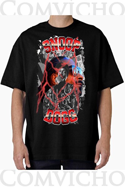 COMVİCHO تي شيرت مطبوع بتصميم سبون دوج v16 للجنسين