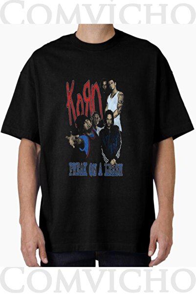 COMVİCHO تي شيرت مطبوع بتصميم كورن v1 للجنسين