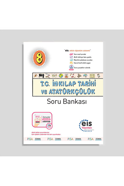eis Yayınları 8. Sınıf Tc Inkılap Tarihi Ve Atatürkçülük Soru Bankası /