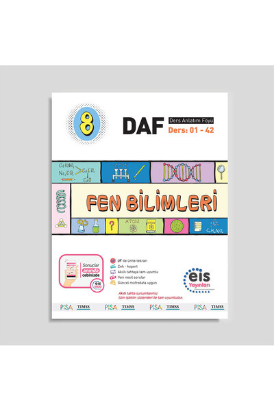 eis Yayınları 8. Sınıf - DAF- Fen Bilimleri /