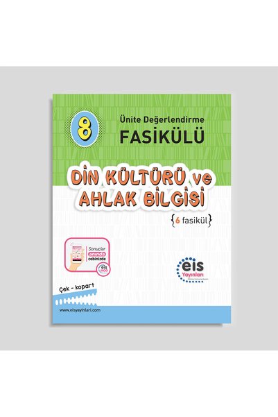 eis Yayınları 8. Sınıf - Ünite Değerlendirme Fasikülü (1-5) - Din Kültürü ve ...