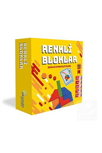 Genel Markalar Renkli Bloklar (ahşap)