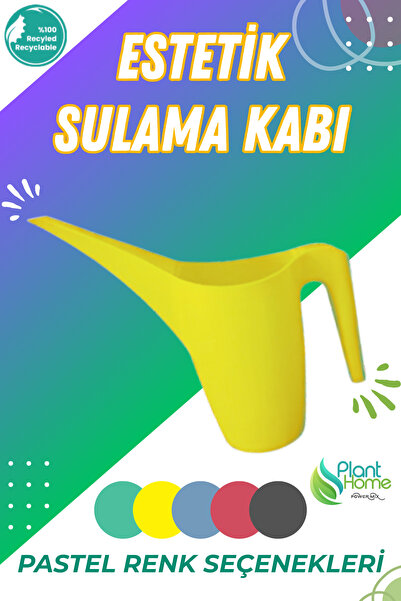 Plant Home Power Mix Žuta kanta za zalivanje 1 litra – Ergonomska, izdržljiva...