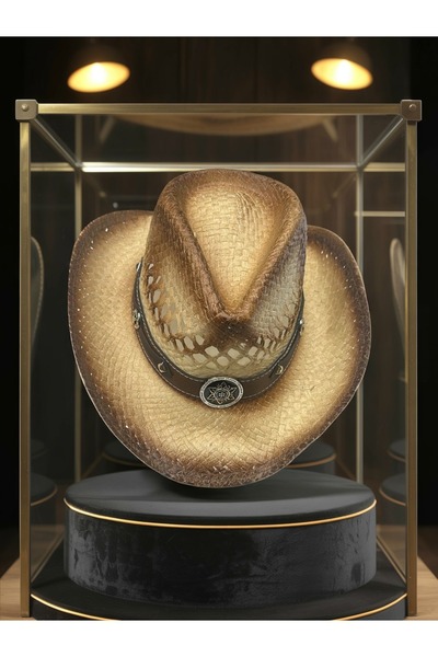 LAGRANZE Kadın Premium Bohem Kovboy Şapka