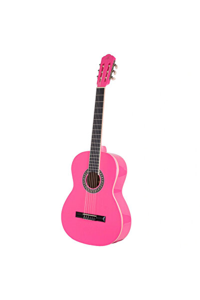 Barcelona LC 3600 PK Pembe 3/4 Junior Boy Klasik Gitar 11-13 yaş için