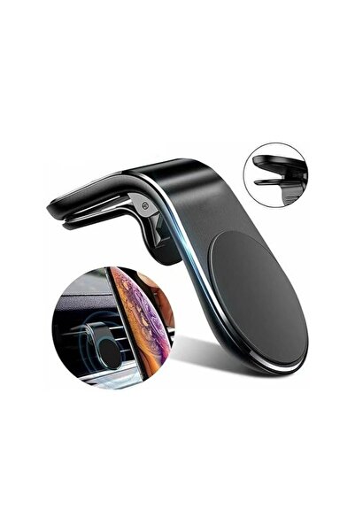 Primo Plus حامل هاتف مغناطيسي لفتحة تهوية السيارة باللون الأسود