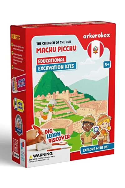 Arkerobox Set Arheologic Educational Si Puzzle 3d, Machu Picchu