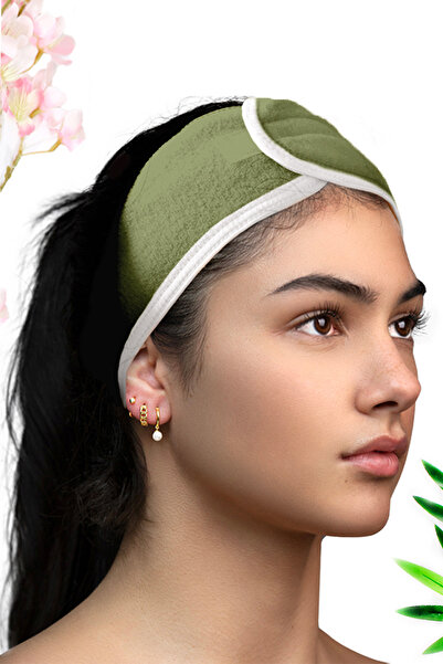 enex life مكياج رياضي مصنوع من القطن بنسبة 100% - منشفة وشريط شعر لتنظيف الوجه