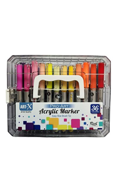 Rich Art-X Pro Art Akrilik Marker 36 Renk