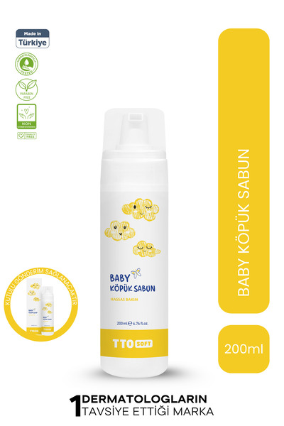 TTO 200 ML Soft Baby Foam Soap