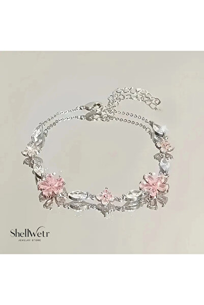 shellwetr Fairy Çiçekli Bileklik Sevgililer günü , annenize verilecek en güze...