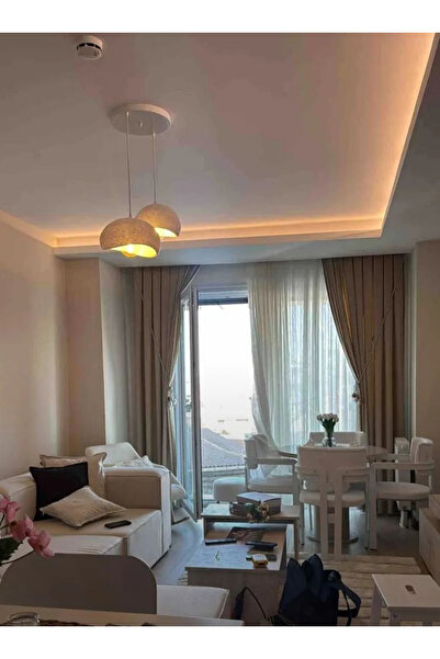 3DreaMaker 2 Li Sarkıt Avize Rustik E27 Modern Avize Bohem Beton Görünüm (RUS...