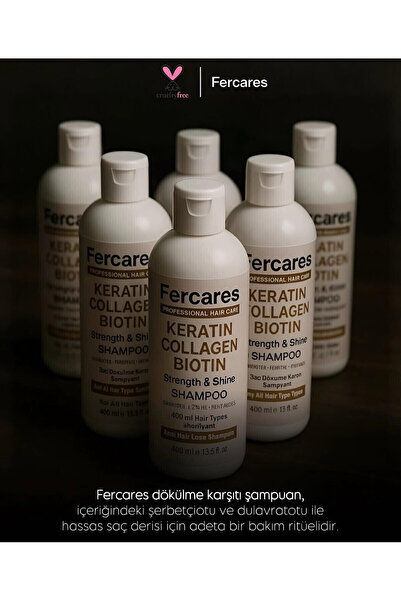 Fercares Dökülme Karşıtı Ve Hızlı Uzamaya Yardımcı Şampuan 400 ml
