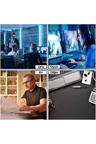 Boldy Mousepad with Wrist Support - Non-Slip Mouse Pad - Mouse Pad - Rectangular Mouse Pad - Office Mousepad