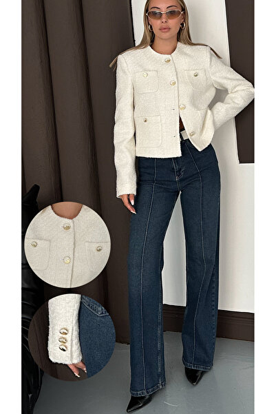 VUNTAL Шантель Елегантна куртка з кишенями