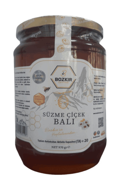 B Bozkır Tarımsal S.S.Bozkır Tarımsal kalkınma kooperatifi Süzme Çiçek Balı 9...