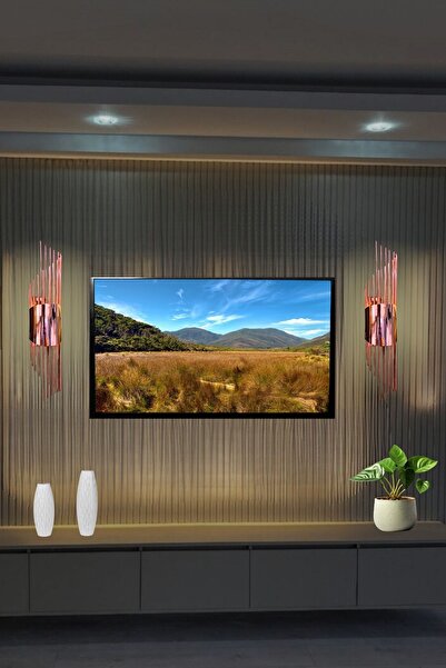 nazarium Sarkıt Rose, Pilli Aplik, Anahtarlı, Pilli Elektrikli , Ledli Duvar Aplik, - 1 Adet