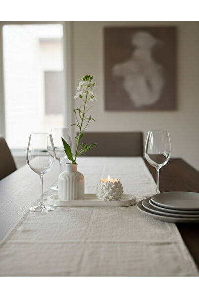 SEMY STORE Çam Kozalağı Mumluk ve İskandinav Vazo, Dekorasyon, Biblo, Mum, Su...