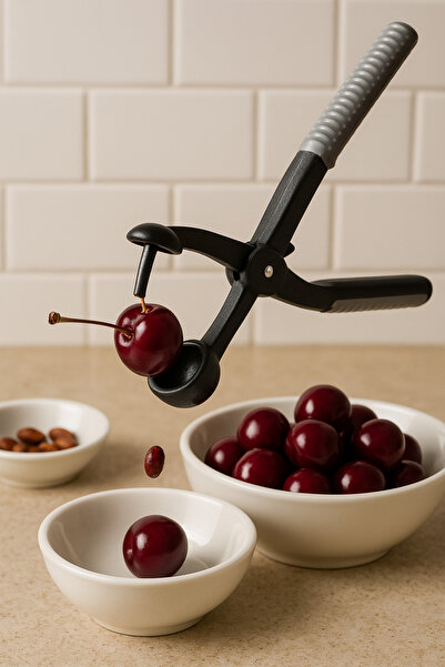 Home Çekirdek Çıkarıcı, Vişne ve Zeytin, Döküm, Ergonomik