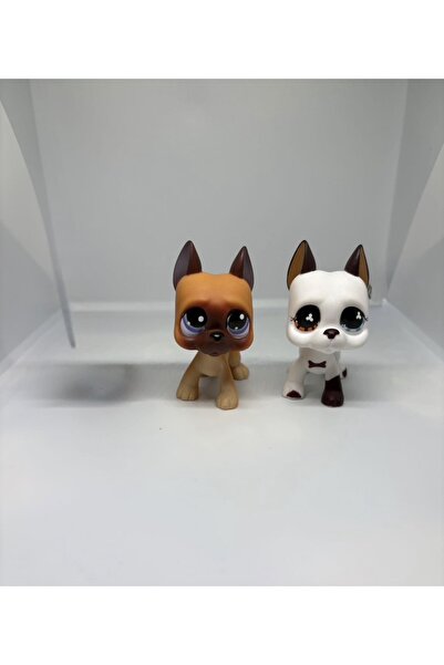 Figür Dünyası Miniş Oyuncaklar littlest pet shop evcil hayvan miniş oyuncaklar great dane hayvan figür