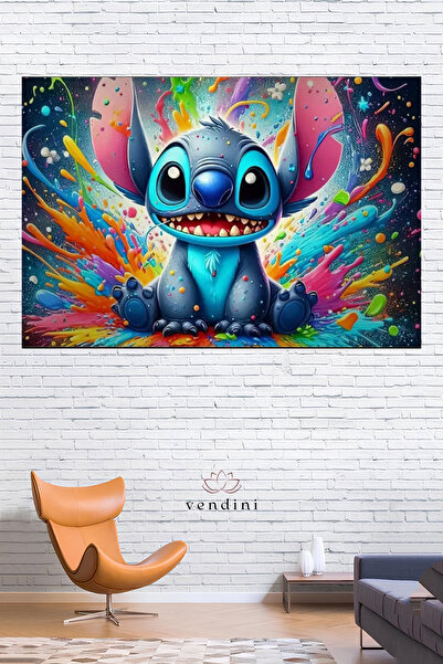 Vendini Lilo and Stitch Wall Tapestry Wall Covering Wall Tapestry