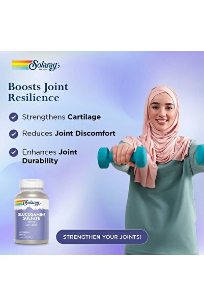 Solaray Solaray Glucosamine Sulfate 500 mg 120 Capsules