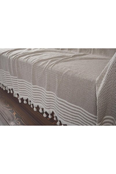 home zade home 180×210cm Mink Sofa Cover - Hand Tied