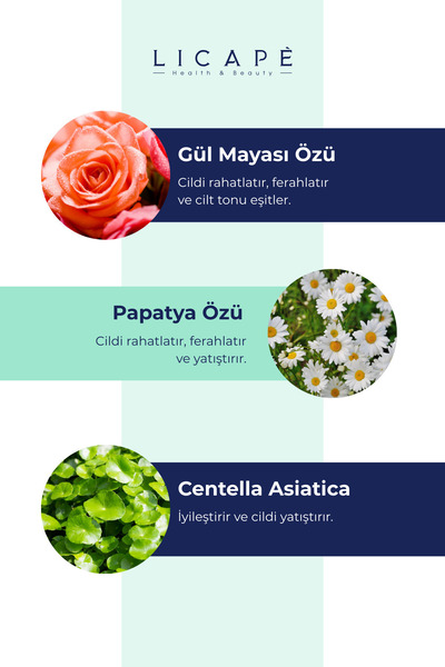 Licape Etkisi Arttırılmış Saf Gül Mayası Toniği 100ml