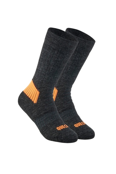 Decathlon Çocuk Termal Çorap - 2 Çift - Sh100 Warm Mid