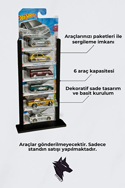 FitVult Diecast Model Mini Araç Masa Standı, Model Araç Standı, Mini Araç Standı ARAÇLAR DAHİL DEĞİL