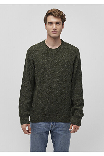 Mavi Yün Karışımlı Yeşil Kazak Slim Fit / Dar Kesim 0710198-71577