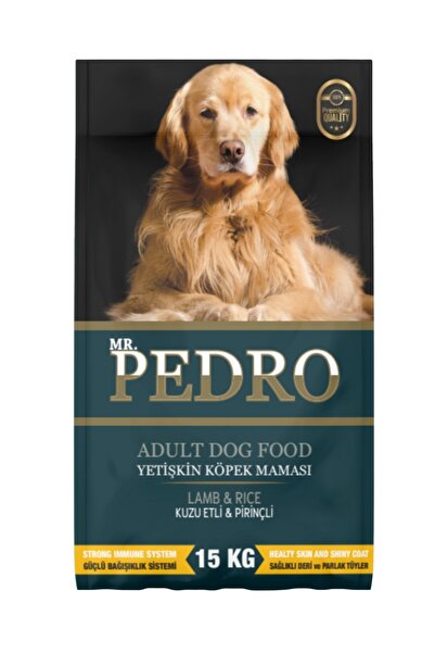 PEDRO GUN DOG Pedro Kuzu Etli Yetişkin Köpek Maması 15 Kg - %26 Proteinli, Ak...