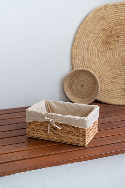 KaiHome Hasır Iç Korumalı Küçük Boy Sağlam Düzenleyici/Sepet