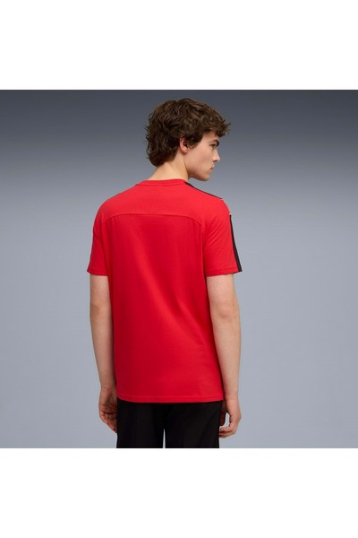 Puma 632766 Ferrari Mt7 Tee T-Shirt Men T-Shirt Red