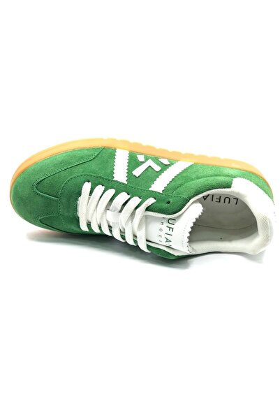Lufian 111230262 Nelson Sneaker Men's Leather Shoes Green