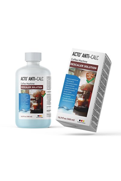 Acto ® Antı-calc 500 ml | Kahve Makinaları Için Sıvı Kireç Çözücü