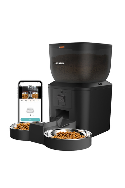 Haustier QQ029-DUAL Kameralı 1080P Gece Görüş, Akıllı Mama Kabı, 2.4ghz/5ghz,...