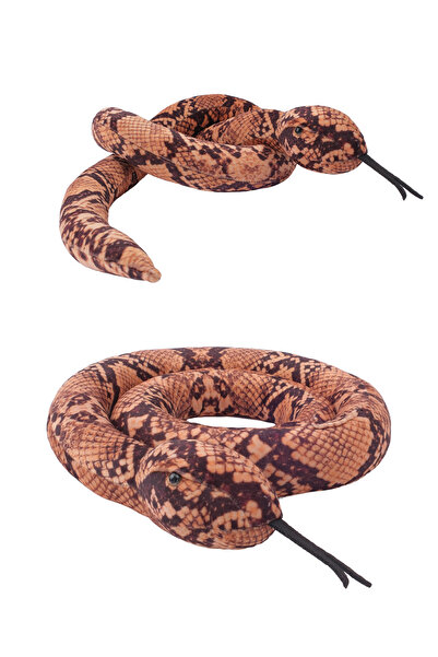 ROZİTOYS Plush Snake Toy Realistic Figure Snake Gift Toy