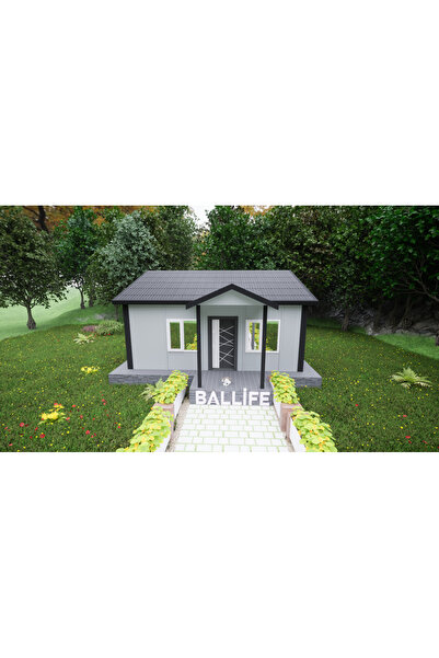 BALLİFE PREFABRİK 45 M2 PREFABRİK KONUT