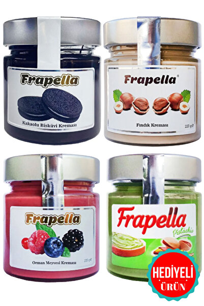 Frapella Kahvaltılık Krema Seti Paketi 4 X 220 Gr.