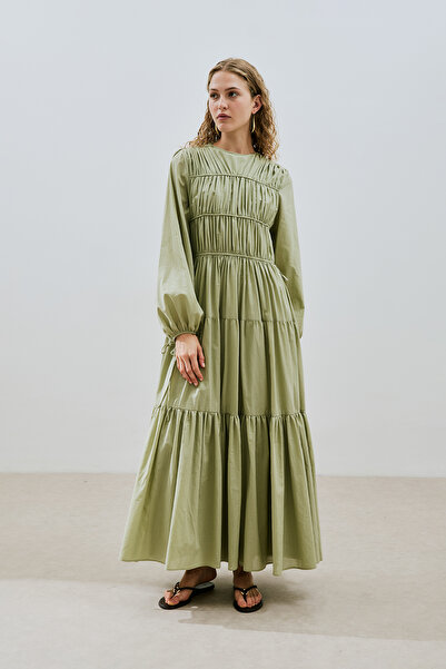 Manuka ΣΤΡΟΓΓΥΛΟ ΜΑΚΡΥΜΑΝΙΚΟ ΦΟΡΕΜΑ ÇAĞLA