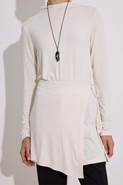 Manuka BLUZ CU DETALII DE LEGARE DREPTĂRĂ INCI