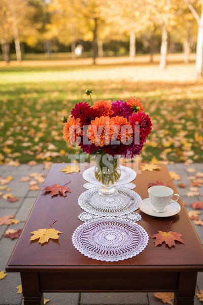 Çt Çeyizci Tekstil Runner Lace Detailed Single Runner - 115x35cm