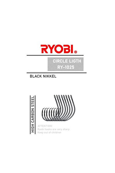 Ryobi 1025 Circle Light Black Nikel Olta İğnesi